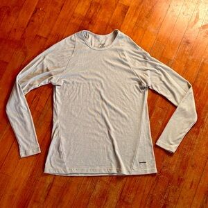 Patagonia Capilene 2 Lightweight Base Layer Top Long Sleeve gray Women xl